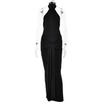 Spring round Neck Tied Dress Women Sexy Backless Tight Dress Bella Mia