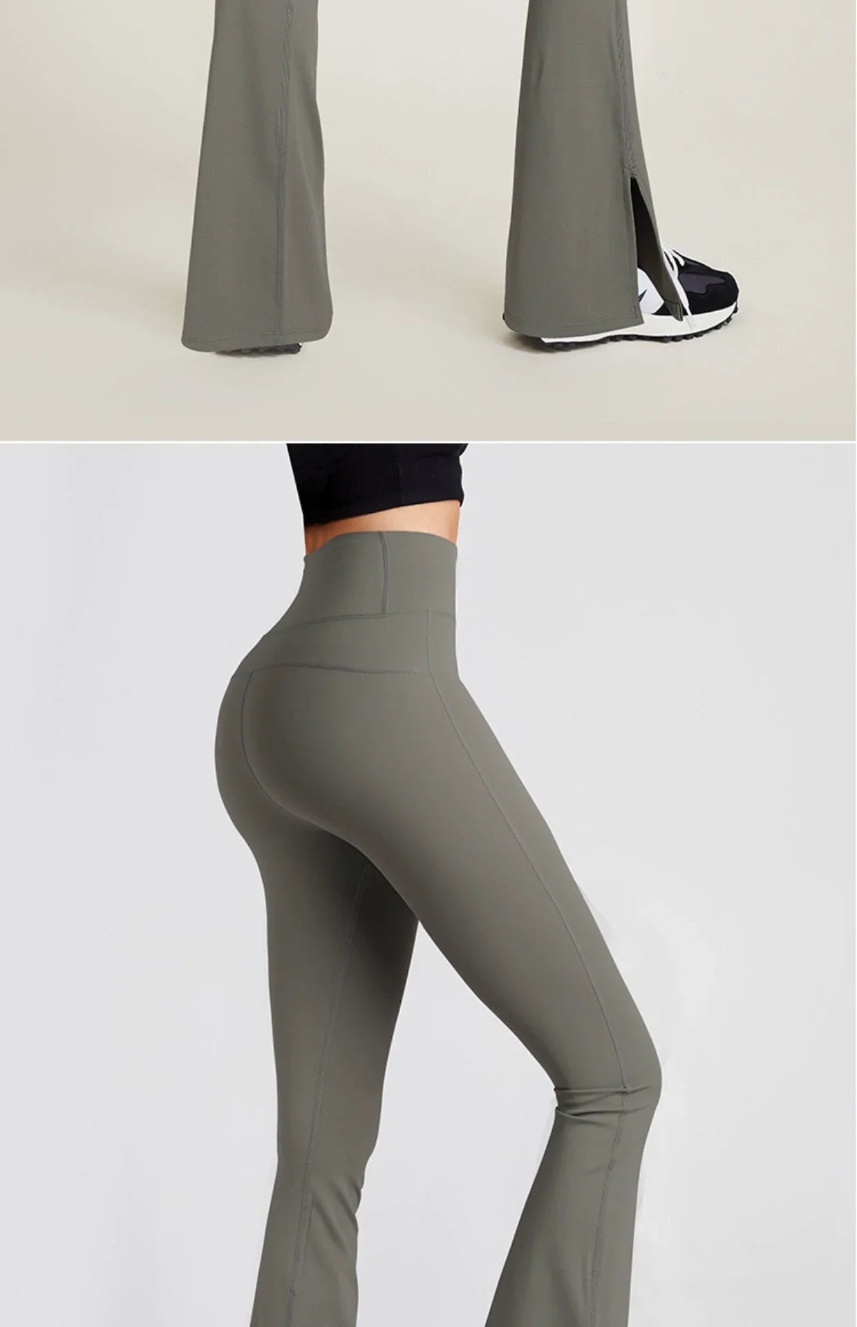 High Waist Flared Yoga Pants Luxlife Brands