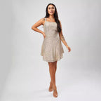 Super Popular Light Luxury Sequ Dress Shein High Grade Dress Sexy Sling Mini Dress Bella Mia