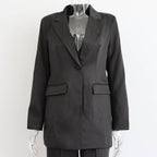 Blazer Suit Set Vest Straight Trousers Three Piece Set Autumn Winter Women Office Set Bella Mia