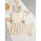 Suspender Swimsuit Women Beach Bikini Two Piece Set Swimsuit Bella Mia