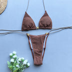Bikini Sexy Bikini Lace up Split Women Swimsuit for Women Bella Mia