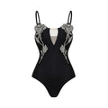 Solid Color One Piece Swimsuit Women Diamond Handmade High Quality Swimsuit Bella Mia