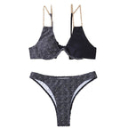 Metal Chain Bikini Women Swimsuit Split Two Piece Set Swimsuit Sexy Bikini Bella Mia