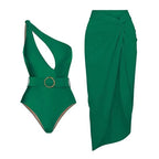One Piece Swimsuit Sexy Vacation Beach Suit Skirt Swimsuit Bella Mia