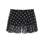 Women Clothing Summer Dot Mesh Sweet Spicy See through Sexy Skirt Bella Mia