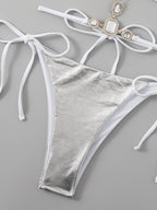 Swimsuit Bikini Split Swimsuit Women Bikini Brick Decoration Swimwear Bella Mia