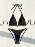 Halter Strap Adjustable Backless Slimming Advanced Swimwear Swimsuit Women Bikini Bella Mia