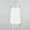 Thin Summer Pajamas Women Suspender Shorts Two Piece Set Sexy Stretch Soft Home Wear Bella Mia
