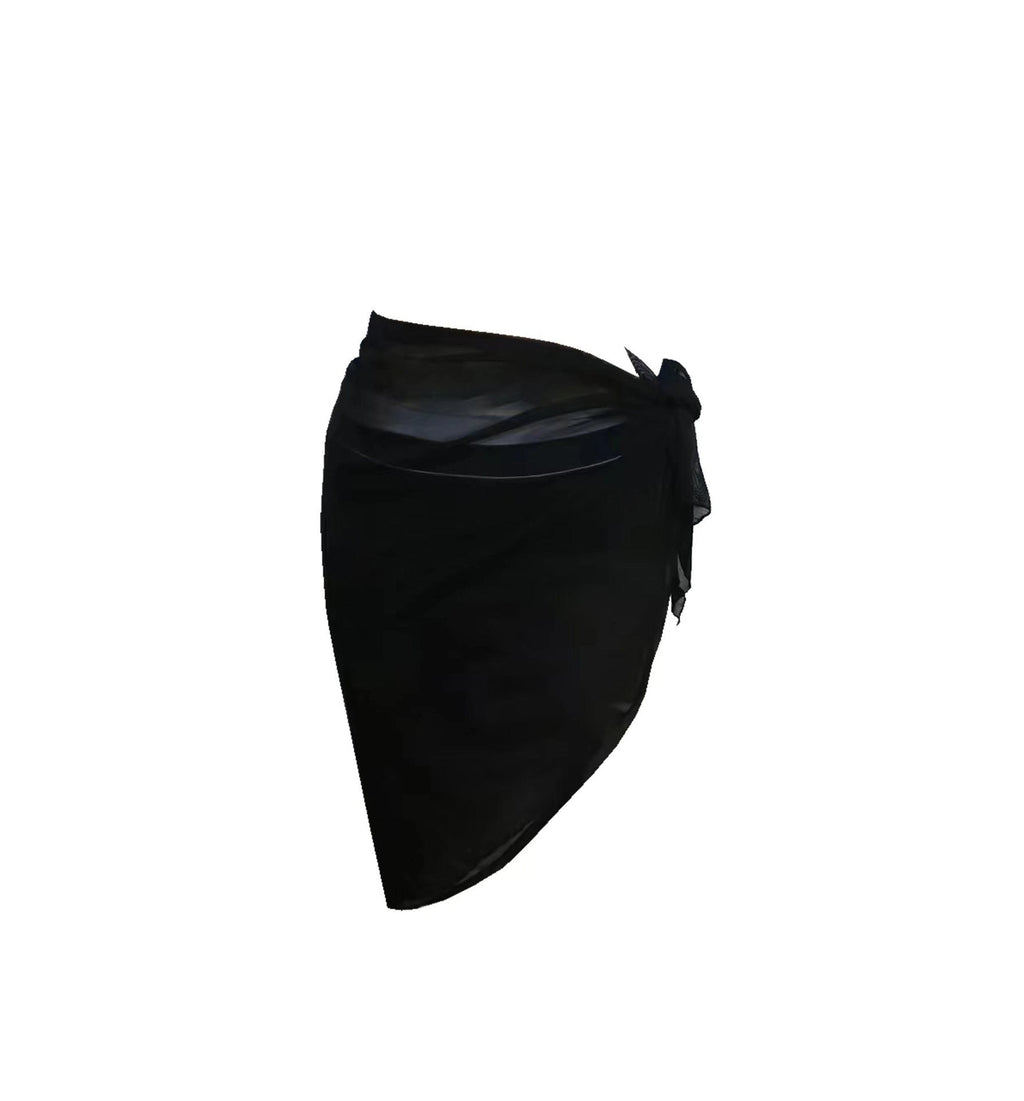 Bikini Steel Bracket Gathered Split Sexy Mesh Three Piece Swimsuit Women Bella Mia