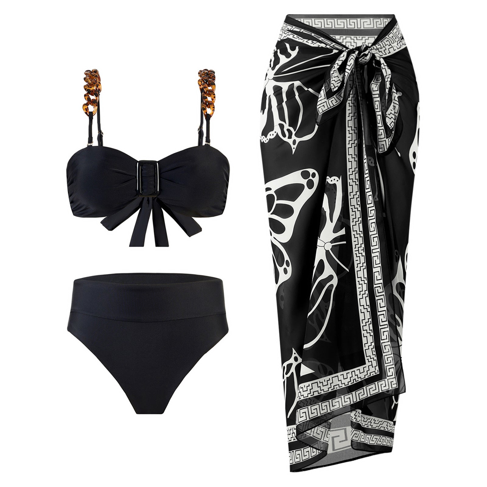 High Waist Print Bikini Swimsuit Sexy Swimwear Women Bikini Bella Mia
