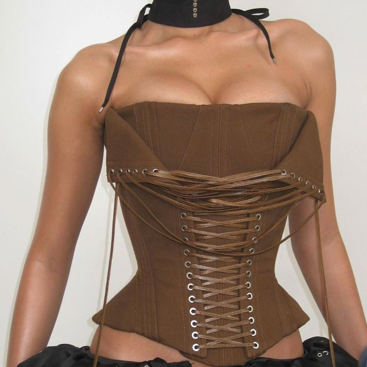 Advanced Design Sexy Boning Corset Lace up Corset Sexy Corset Tube Top Bella Mia