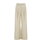 Casual Khaki Fashionable Elegant Wide Leg Pants Autumn Winter All Matching Lazy Office High Waist Work Pant Trousers Bella Mia