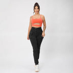 Multi Color Camisole Sports Slim Fitting Hollow Out Cutout Adjustable Buckle Top for Women Bella Mia
