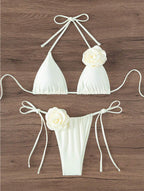 Three Dimensional Floral Swimsuit Women Bikini Suit Sexy Bikini Bella Mia
