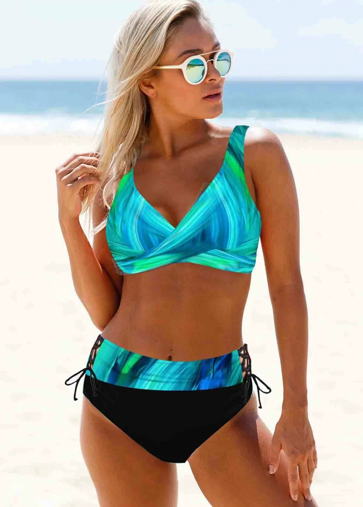 Bikini Swimsuit Meeting Swimsuit Swimwear Swimming Suit plus Size Diving LUXLIFE BRANDS