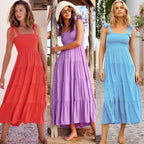 Spring Summer New Camisole Lace Sexy Tube Top Big Swing Dress Women Bella Mia