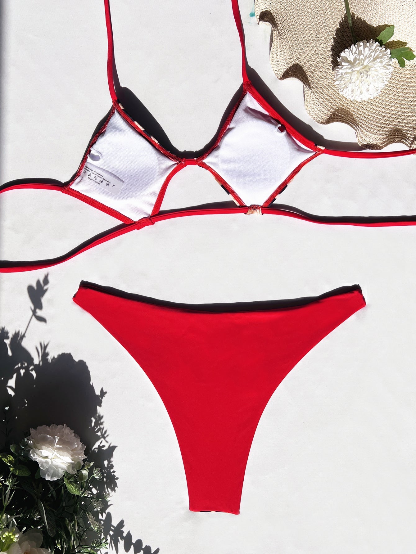 New Bikini Color Matching Swimsuit Backless Swimsuit Women Sexy Swimsuit Strap Bikini Bella Mia