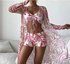 Swimsuit Women Three Piece Split Bikini Sexy High Waist Swimsuit Bella Mia