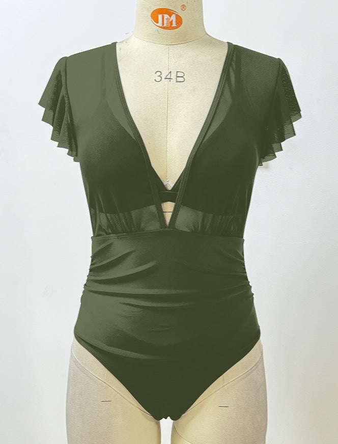 Swimwear Women Split Sexy Triangle Bikini Bikini One Piece Swimsuit Three Piece Sets Bella Mia