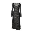 Autumn Elegant Slim Lace Sling Two Piece Blouse Women Bella Mia