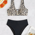 Sexy Women Swimsuit Women Fission Swimsuit Sexy Leopard Print Summer Beach Swimwear Bella Mia