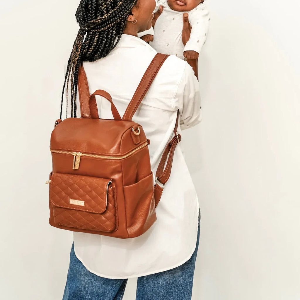 Petit Diaper Bag Caramel Luli Bebe