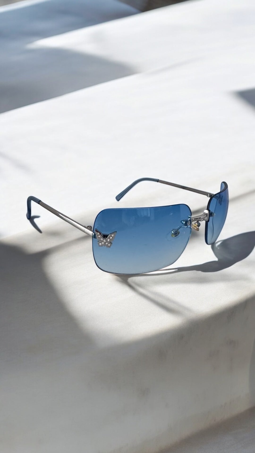 Papillon Black Sunglasses