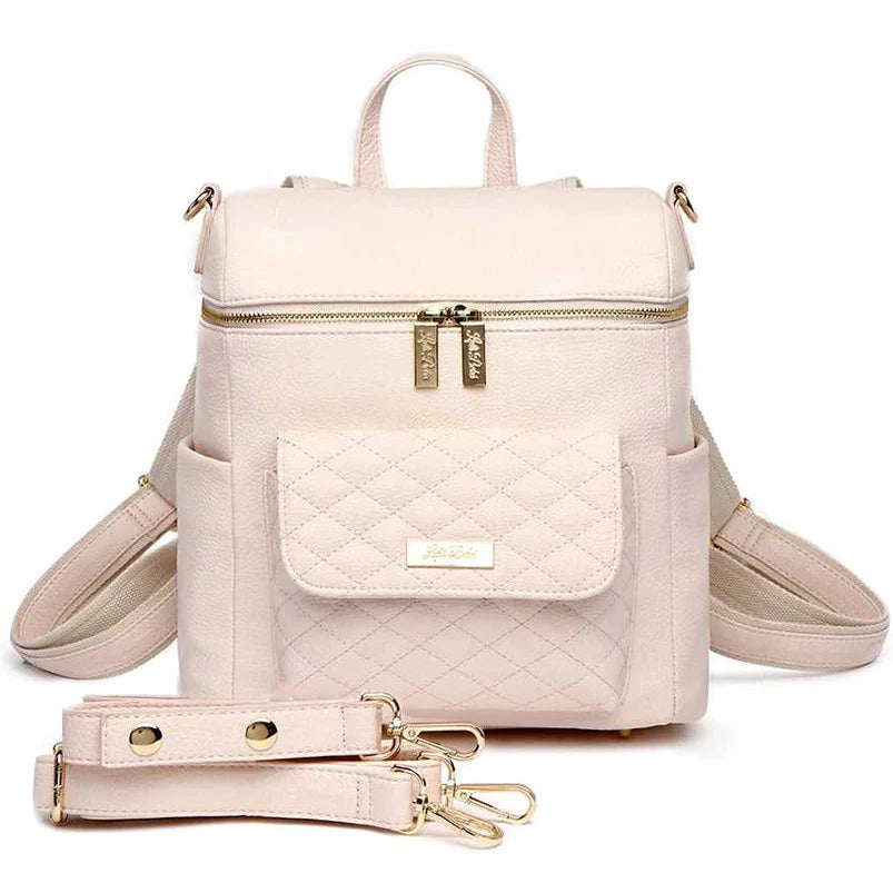 Petit Diaper Bag Pastel Pink Luli Bebe