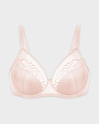 Plus-Size Pearl Shimmer Lace Minimizer Bra SheCurve