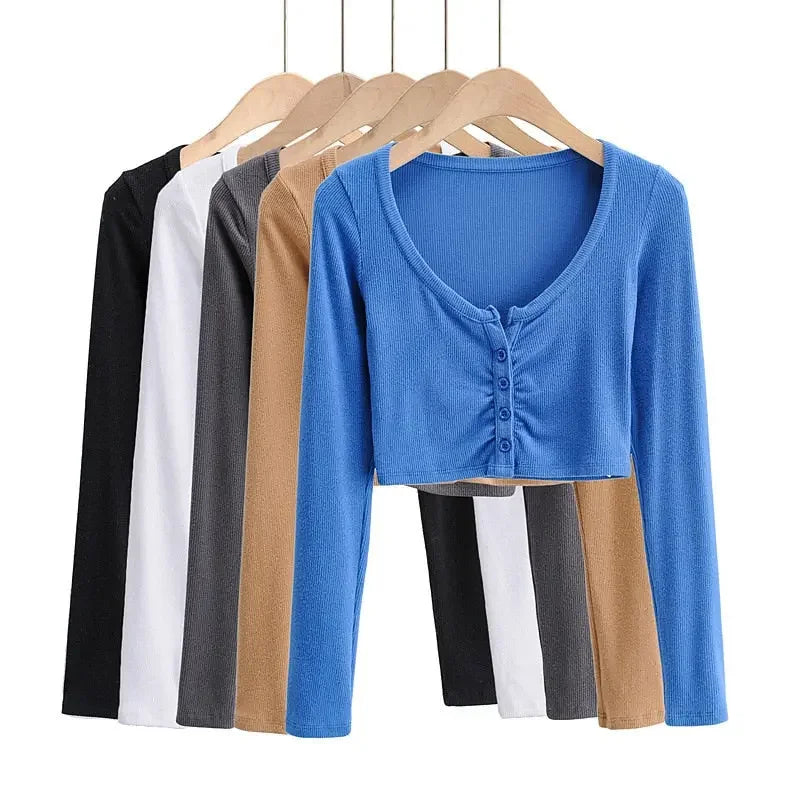 High Street Cropped Cardigan - LUXLIFE BRANDS