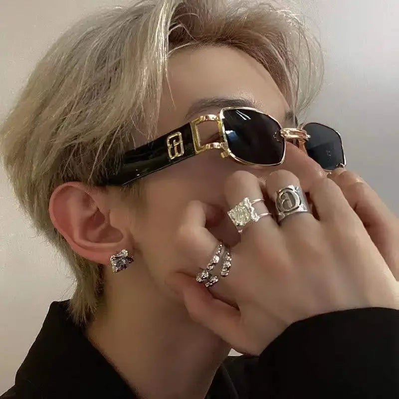 New Fashion Vintage Sunglasses Women Men Brand Designer Retro Rectangle Sun Glasses Female male Popular Colorful Square Eyewear LUXLIFE BRANDS