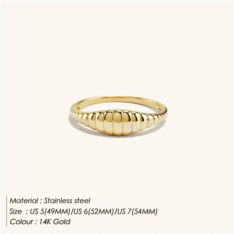 Fashion Ring 316L Stainless Steel Ring Anillo Ringen Mujer Women Rings Bague Couple Matching Jewlery Fashion Gifts Do not fade Luxlife Brands