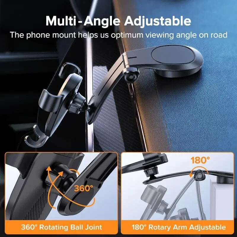 QOOVI Car Phone Holder Smartphone Mount Gravity No Magnetic Support For iPhone 13 12 11 X Xiaomi Samsung Huawei