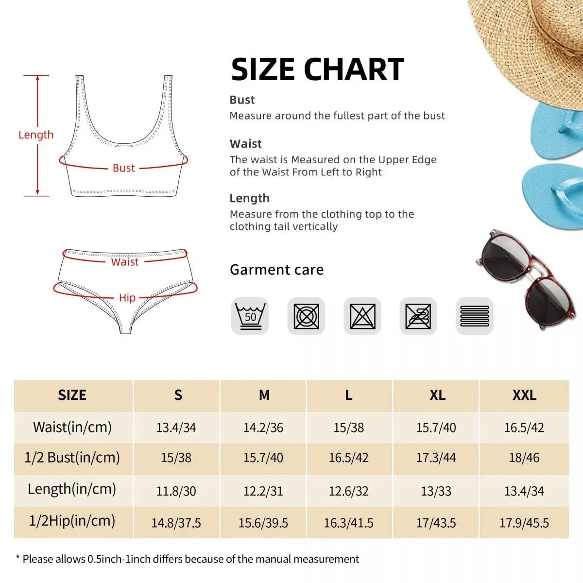 Teen USA Summer Bikini Set LUXLIFE BRANDS