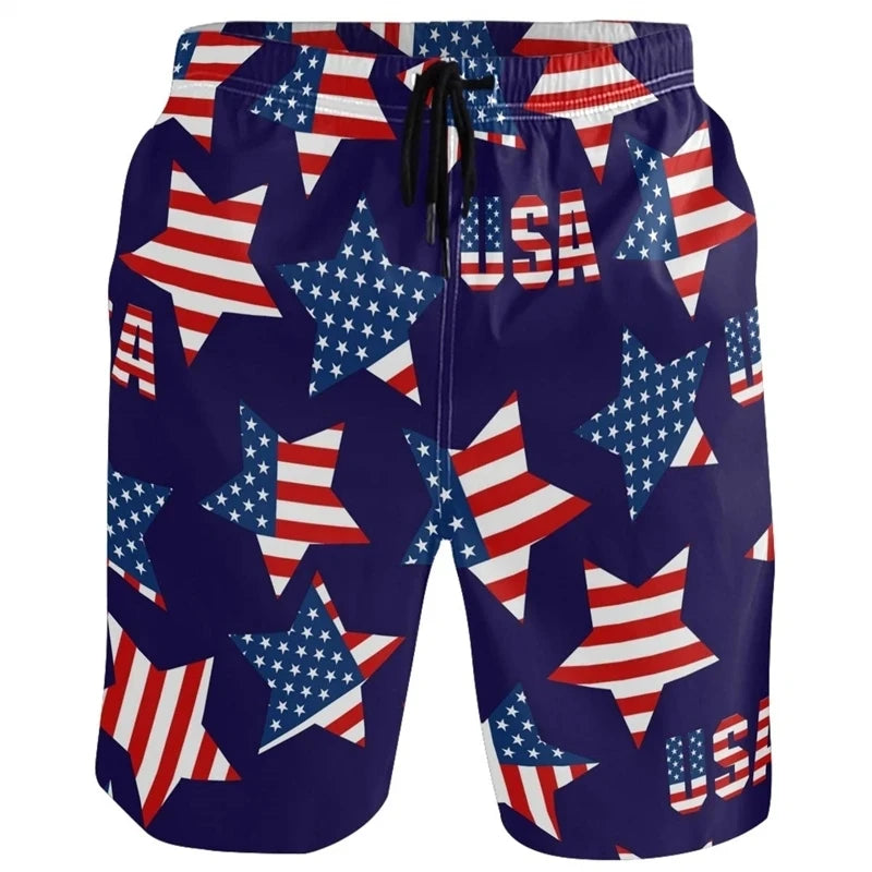 LUXMAN US Surf Beach Shorts