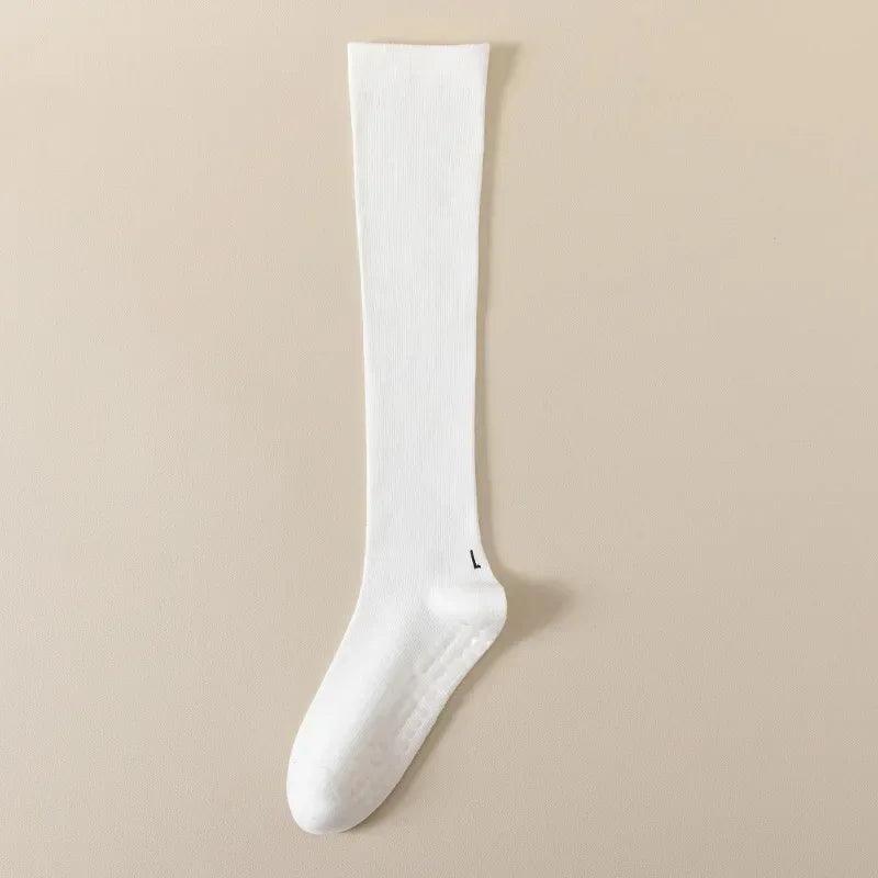 Pilates Cotton Compression Socks Anti Slip