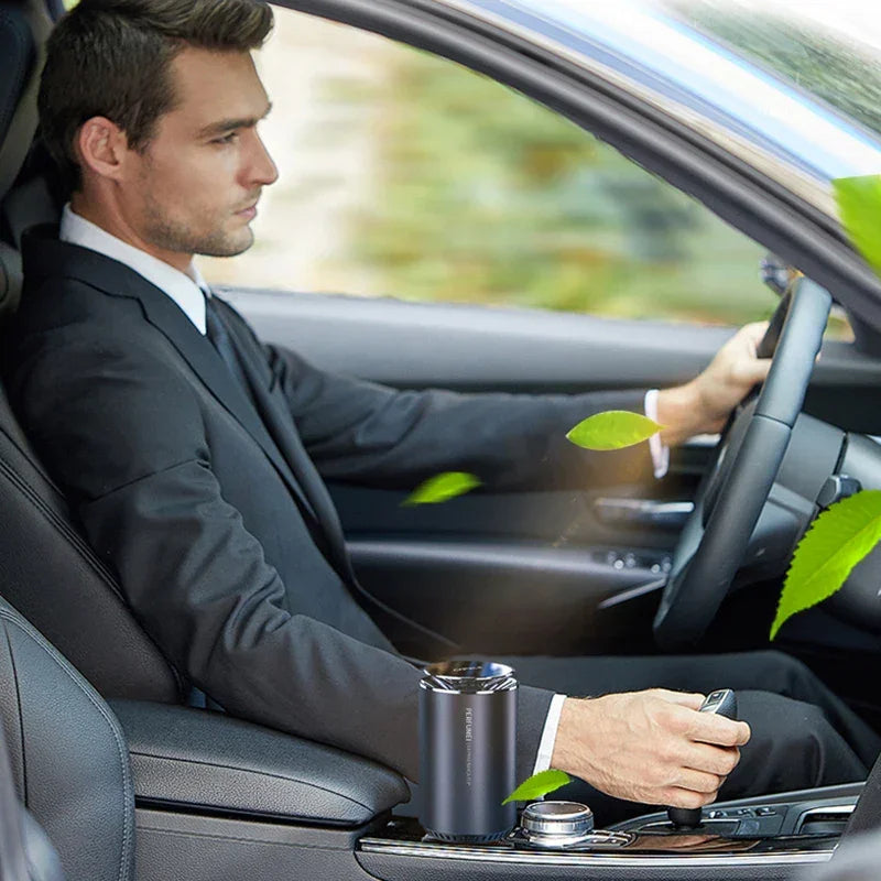 CAFELE Car Air Freshener Luxury Car Fragrance Aromatherapy With Perfume And  Solid Balm Contains Activated Carbon Car Flavoring