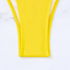 Red One Piece Swimsuit Woman Trikini Raceback Swimwear Thong Beachwear Woman 2025 Cut Out Bathing Suits Ladies Holiday Summer Luxlife Brands