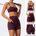 Women Quick Dry Two Piece Workout Set Luxlife Brands