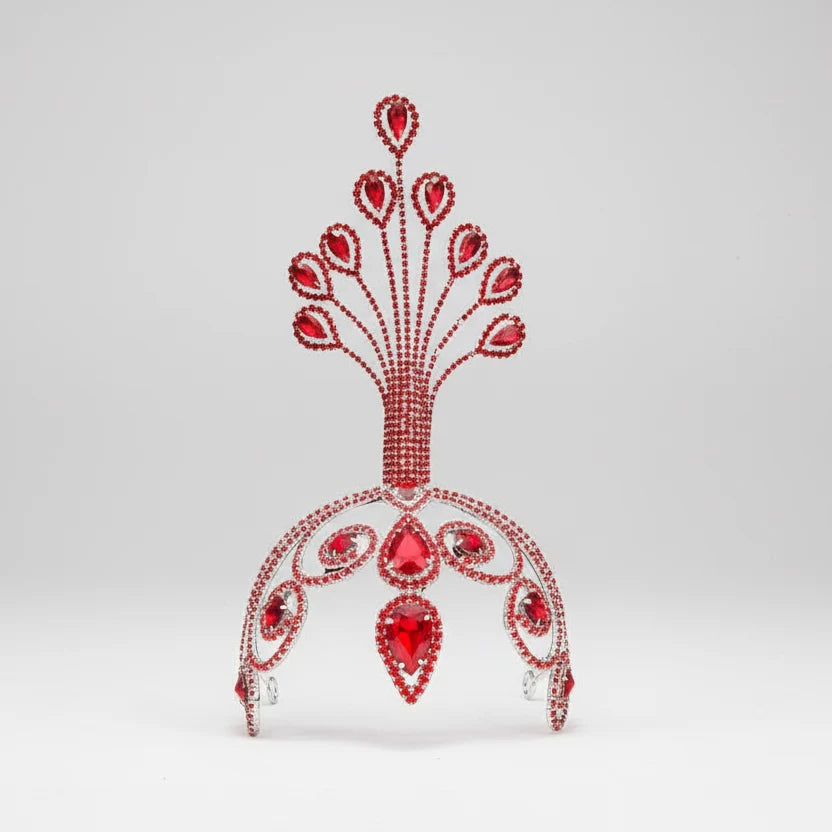Rhinestone Tall Headpiece Base