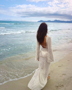 Bali Bell Sleeve Beach Maxi Dress Luxlife Brands