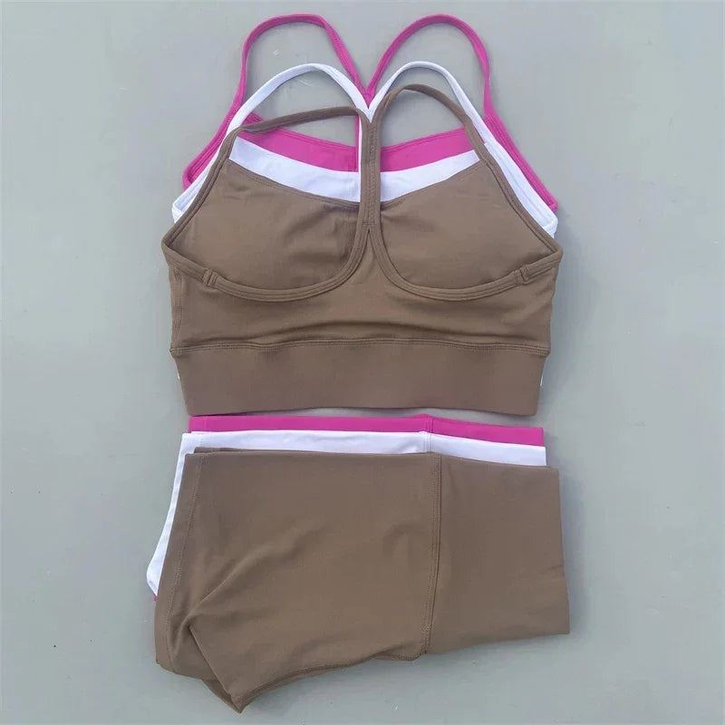 Lightweight Quick Dry Training Bra & Shorts Set Luxlife Brands