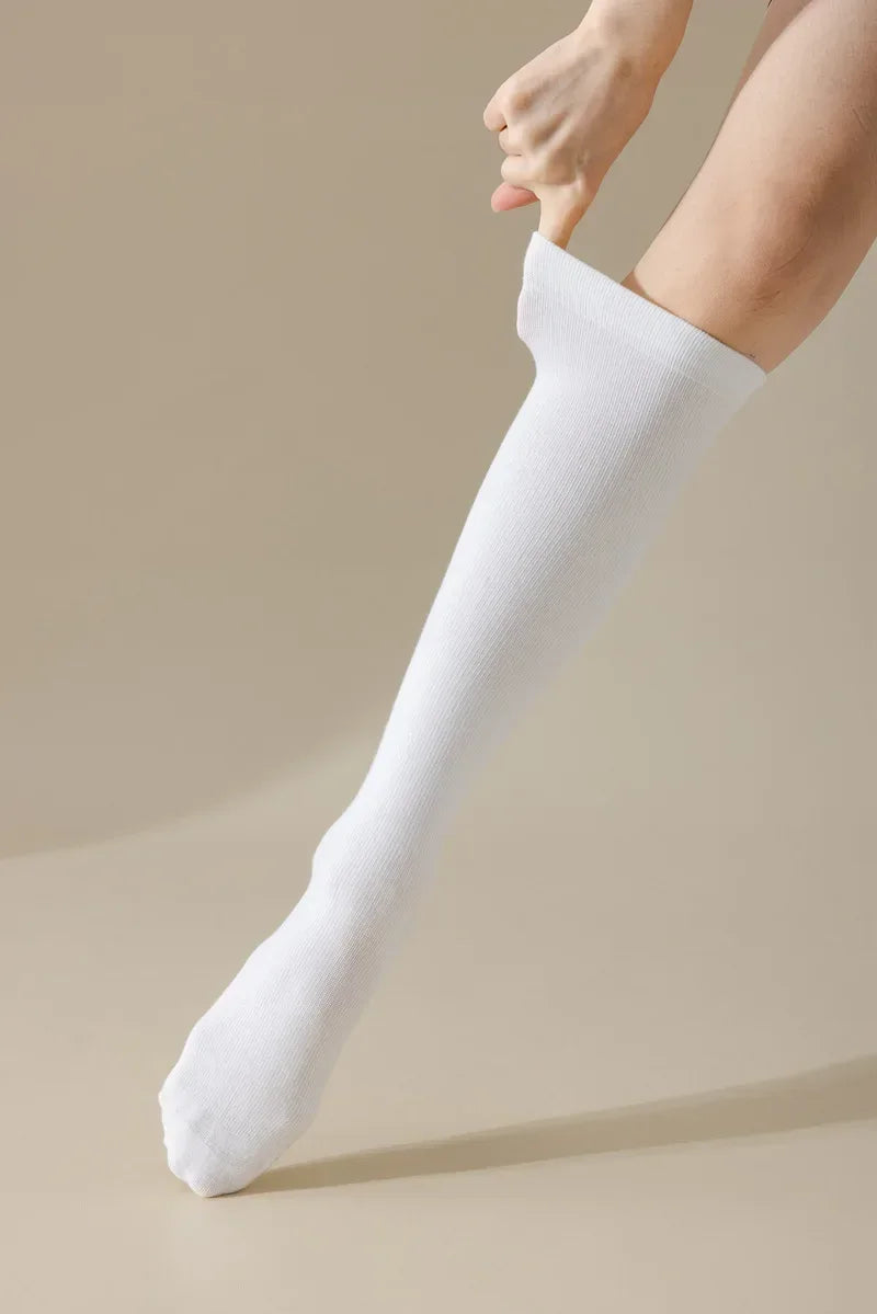 Pilates Cotton Compression Socks Anti Slip