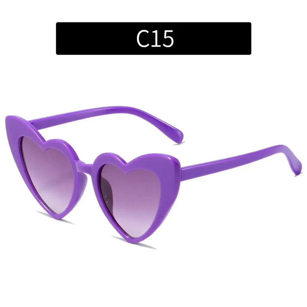 Retro Heart Sunglasses UV400