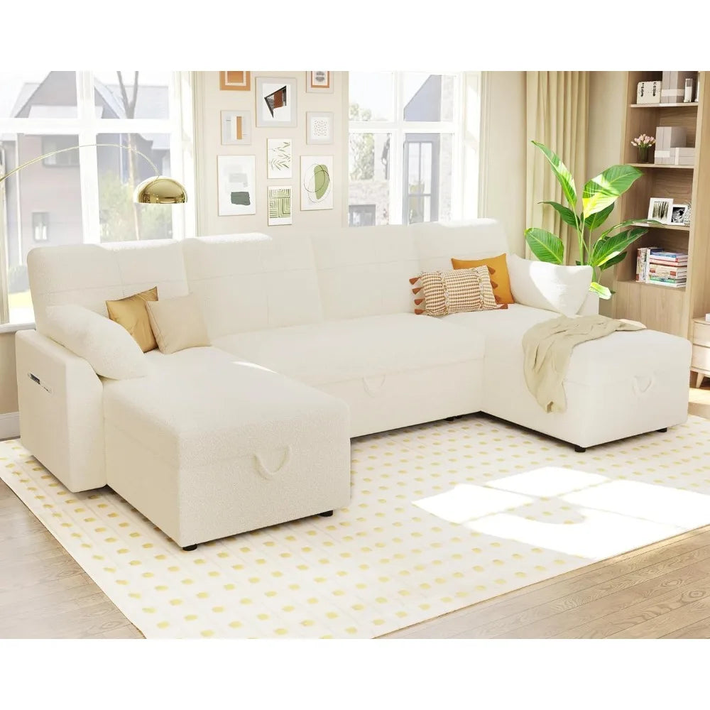 LUXHOME Sleeper Sofa