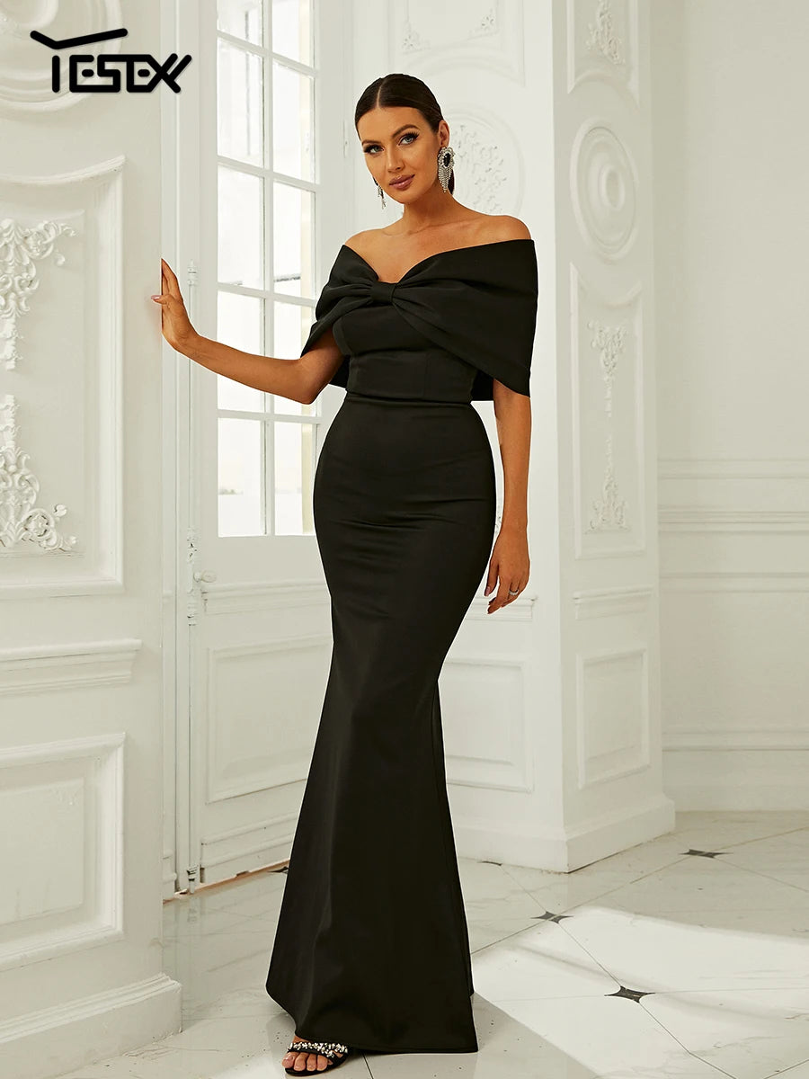 Mermaid Maxi Evening Dress