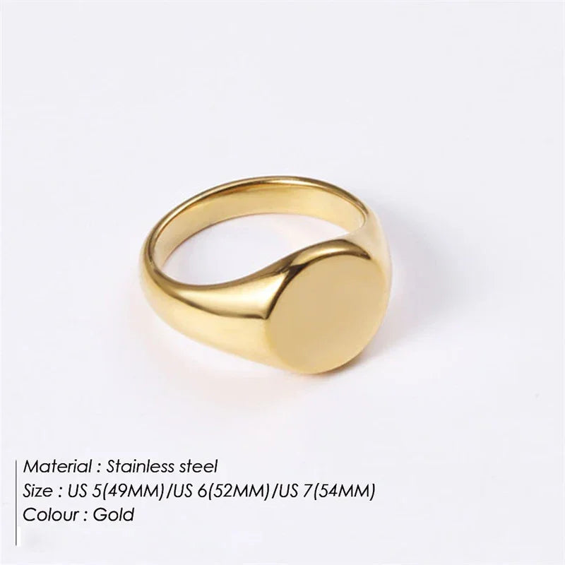 Fashion Ring 316L Stainless Steel Ring Anillo Ringen Mujer Women Rings Bague Couple Matching Jewlery Fashion Gifts Do not fade Luxlife Brands