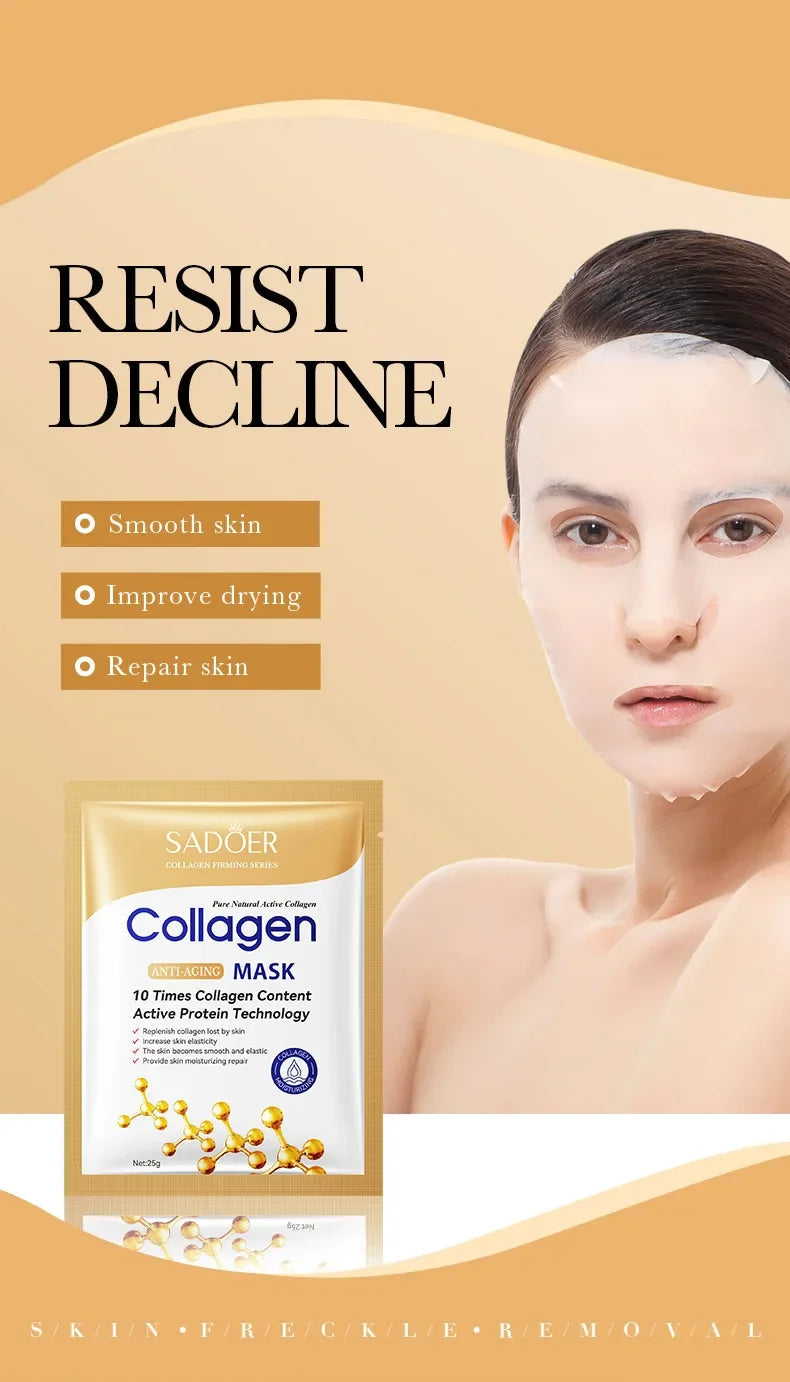 Hyaluronic Acid Collagen Face Masks Luxlife Brands