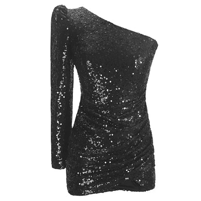 Women's Sequin Formal Evening Dress